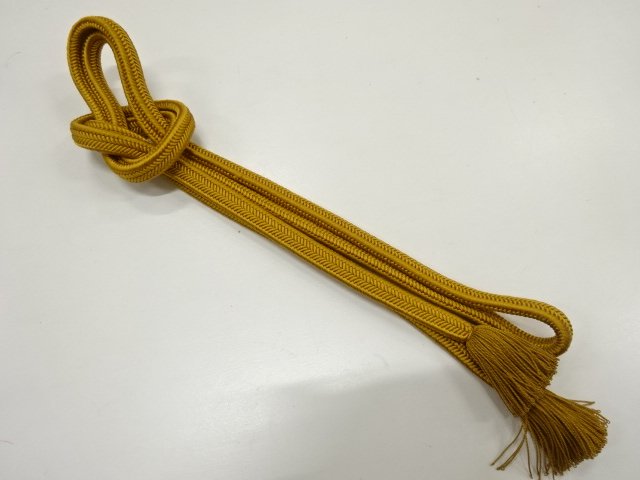JAPANESE KIMONO / HANDTIED OBIJIME CORD